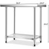 Commercial Kitchen Stainless Steel Work Table