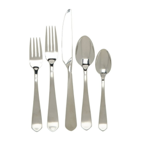 Kitchinox Flatware Set, 20 Piece, Penthouse Satin (31541)