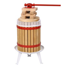 Fruit Wine Press Apple&Grape&Berries Crusher Manual Juice Maker for Kitchen -3.17 Gallon/12L