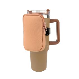 New Neoprene Cup Body Bag 40oz Water Cup Out Portable Small Bag Cow Multi-functional Key And COIN Case (Option: colour)