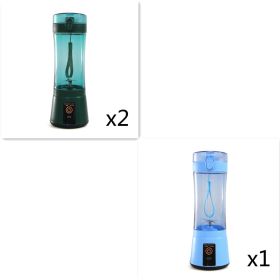 Portable Blender Portable Fruit Electric Juicing Cup Kitchen Gadgets (Option: Set66-USB)