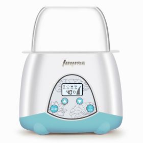 Thermostatic Baby Bottle Hot Breast Milk Heater (Option: Blue LCD Model-220V US)