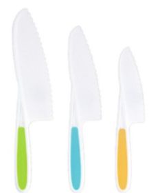 Children's Knife Set (Option: 3pcs set of knives)