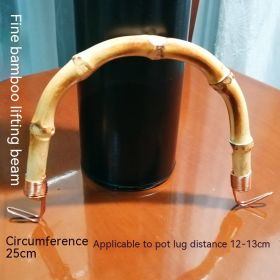 Root Handle Japanese Tea Pot Handle (Option: Regular-Orange Copper Wire 25cm)