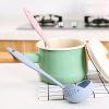 1pc 2 In 1 Filter Spoon Soup Spoon Leak Spoon Long Handle Plastic Large Spoon Hot Pot Spoon Eco-Friendly Kitchen Utensil