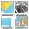 100pcs; Multicolor Holographic Resealable Storage Bag; Scent Bag; Aluminum Foil Mylar Film Deodorant Flat Clear Window Packaging Bag