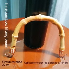 Root Handle Japanese Tea Pot Handle (Option: Regular-Orange Copper Wire 27cm)